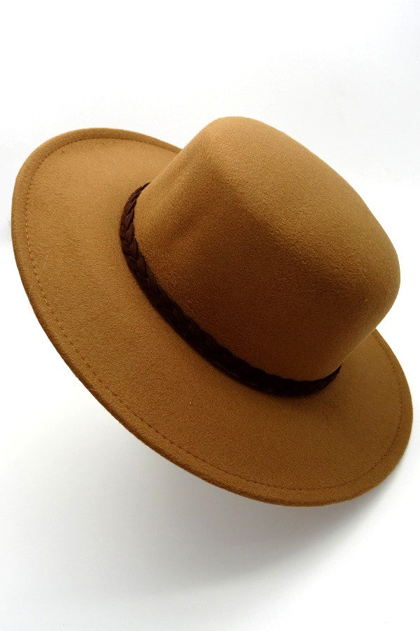 ROUND CROWN FEDORA HAT | 40HW307