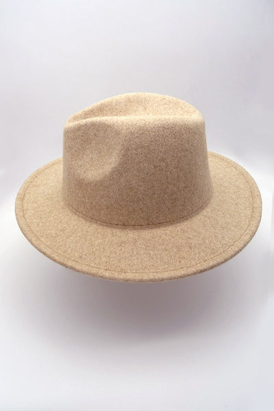 VINTAGE WOOL BLEND FEDORA HAT 40HW311