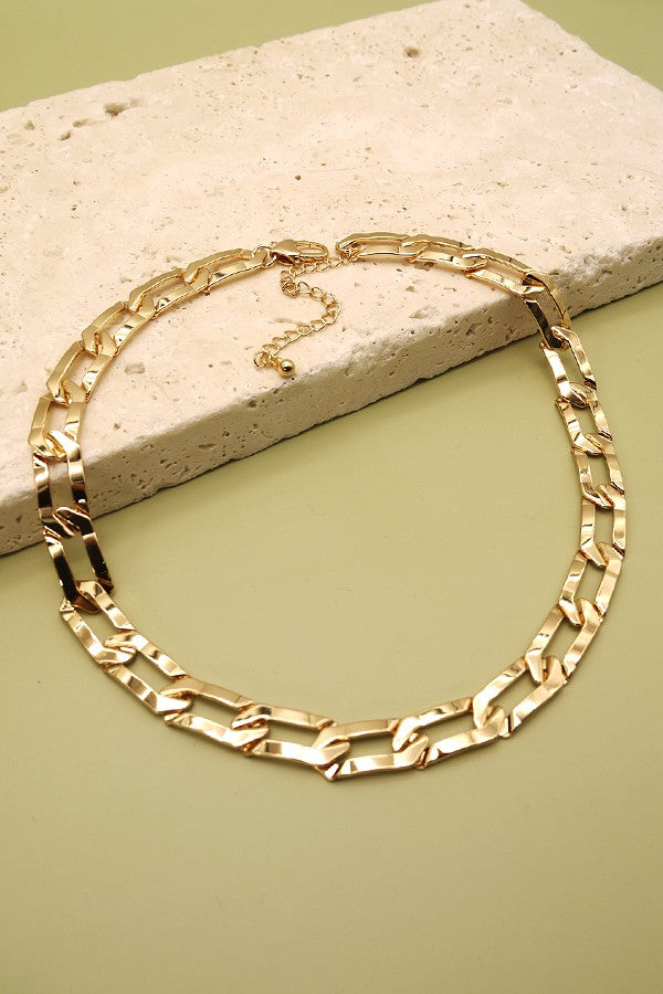 HANDMADE HAMMER LINK CHAIN | 25N260