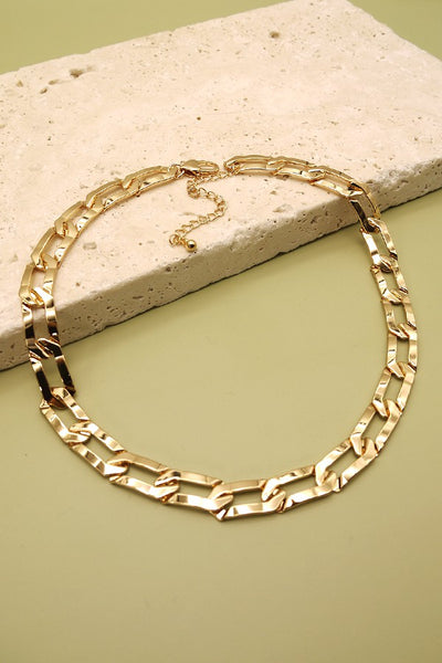 HANDMADE HAMMER LINK CHAIN | 25N260