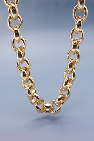 CHUNKY BALL LINK CHAIN NECKLACE | 31N17128