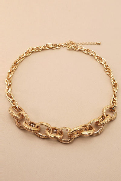 CAVIAR LINK CHAIN NECKLACE | 31N17126