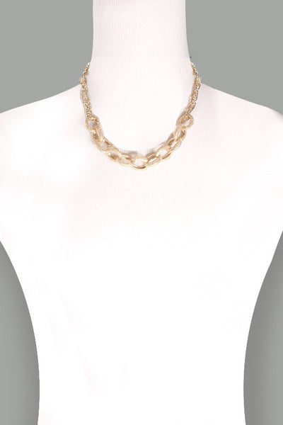 CAVIAR LINK CHAIN NECKLACE | 31N17126