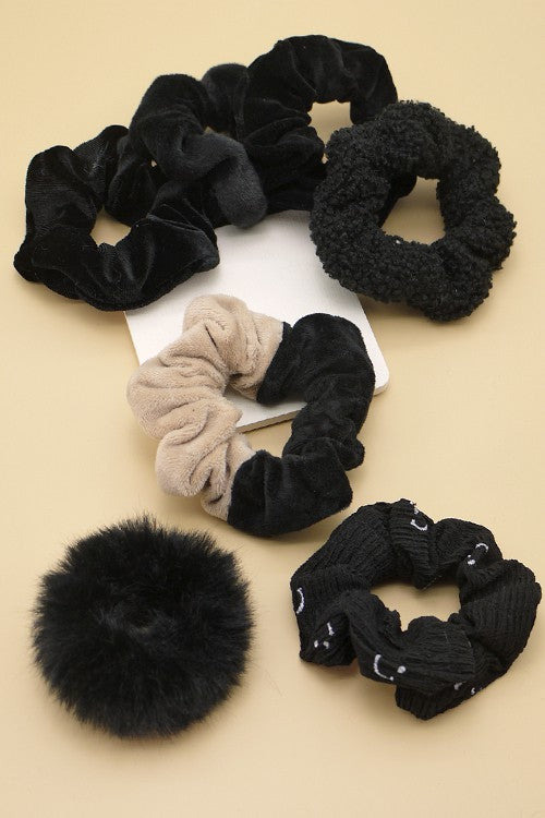 SUPER SOFTEST SCRUNCHES SET OF 7 40H190