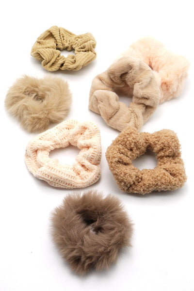 SUPER SOFTEST SCRUNCHES SET OF 7 40H190