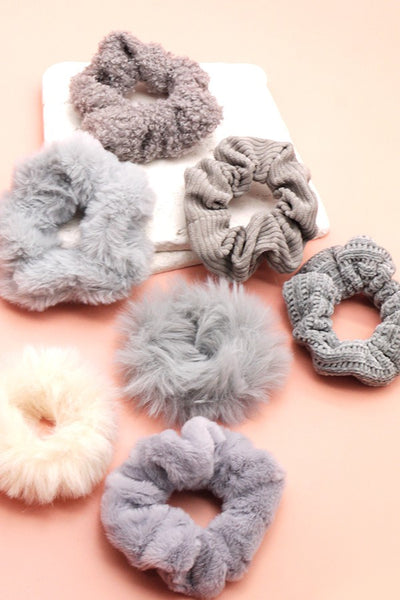 SUPER SOFTEST SCRUNCHES SET OF 7 40H190