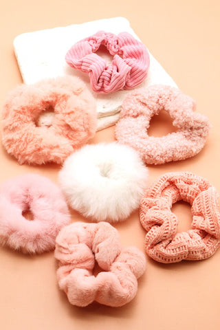 SUPER SOFTEST SCRUNCHES SET OF 7 40H190