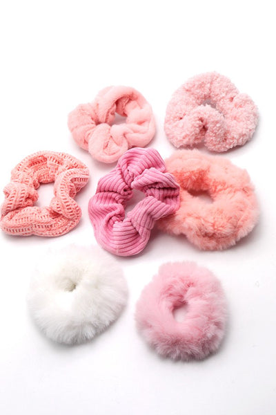 SUPER SOFTEST SCRUNCHES SET OF 7 40H190