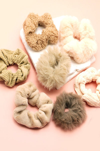 SUPER SOFTEST SCRUNCHES SET OF 7 40H190