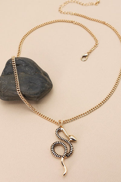 SNAKE CHARM NECKLACE | 31N21283