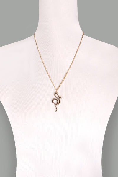 SNAKE CHARM NECKLACE | 31N21283