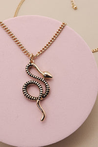 SNAKE CHARM NECKLACE | 31N21283