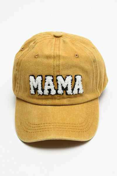 WASHED SHERPA MAMA BASEBALL CAP 40HW701