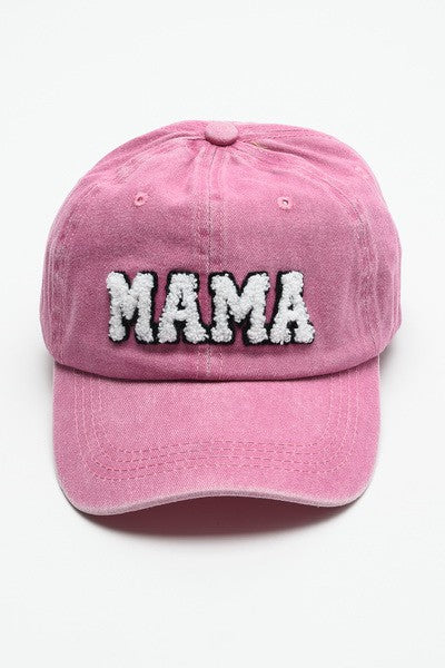 WASHED SHERPA MAMA BASEBALL CAP 40HW701