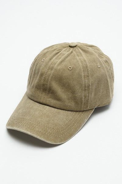 VINTAGE WASHED BASEBALL CAP 40HW702