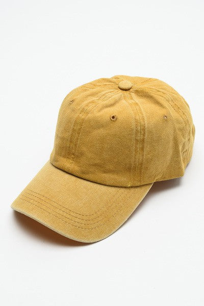 VINTAGE WASHED BASEBALL CAP 40HW702