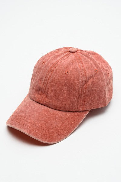 VINTAGE WASHED BASEBALL CAP 40HW702