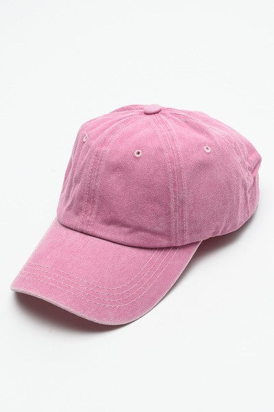 VINTAGE WASHED BASEBALL CAP 40HW702