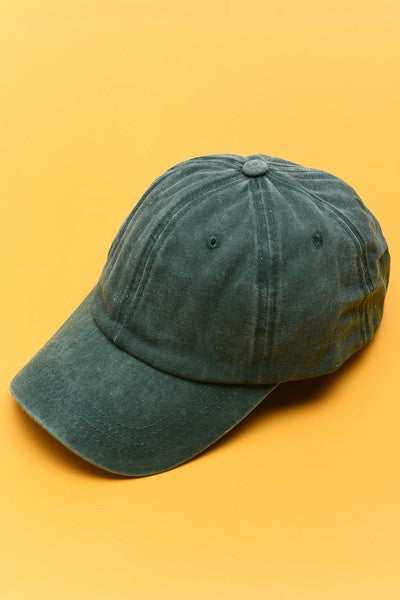 VINTAGE WASHED BASEBALL CAP 40HW702