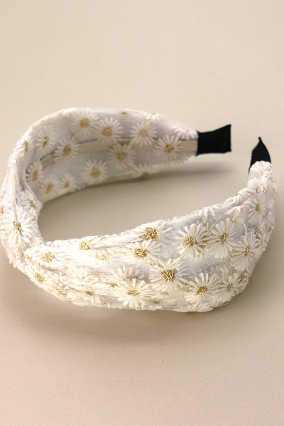 FLOWER KNOT HEADBAND HAIR BANDS | 40HB104