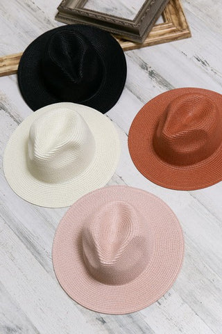 CLASSIC PANAMA SUN HATS | 40HW602 MATTE CHAIN