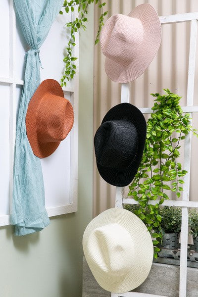 CLASSIC PANAMA SUN HATS | 40HW602 MATTE CHAIN