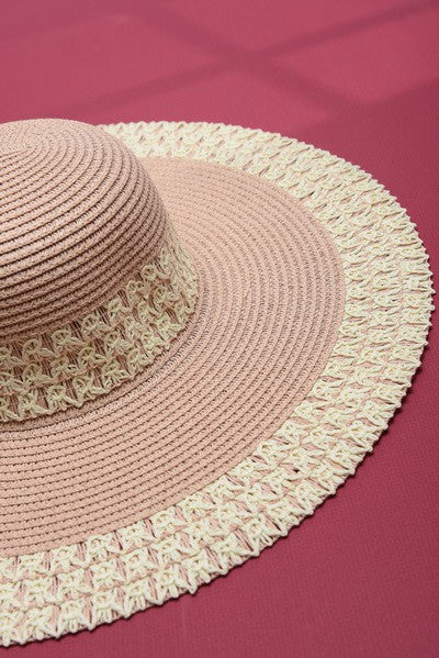 CLASSIC EDGE PANAMA STRAW SUN HAT | 40HW606