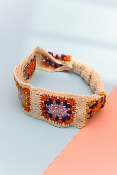 CROCHET SOFT HEADBAND HAIR BAND  | 40HS020