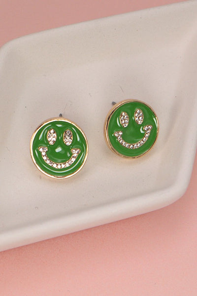 SMILEY EPOXY EARRINGS | 31E22037