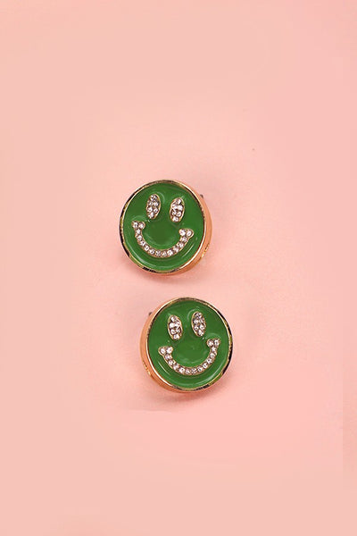 SMILEY EPOXY EARRINGS | 31E22037