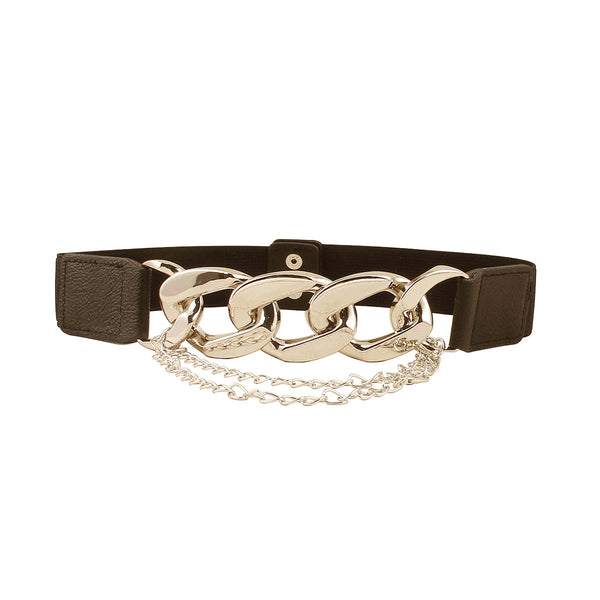 RUNWAY CHAIN TASSEL BELT | 40BT605