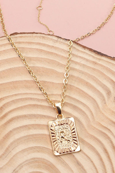 PETITE DELICATE INITIAL PENDANT NECKLACE | 31N21329