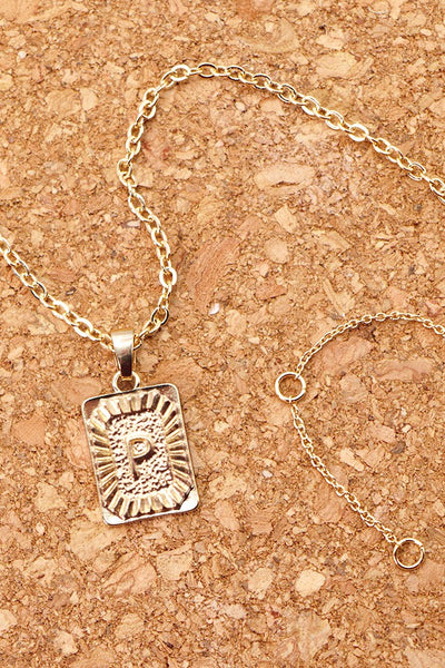 PETITE DELICATE INITIAL PENDANT NECKLACE | 31N21329