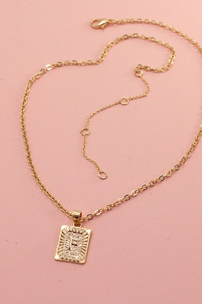 PETITE DELICATE INITIAL PENDANT NECKLACE | 31N21329