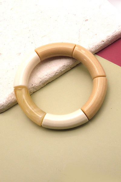 ACRYLIC TUBE BRACELET | 40B120