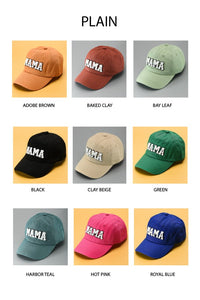 WASHED SHERPA MAMA BASEBALL CAP 40HW701