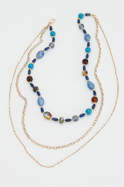 STUNNING MULTI LAYER BEAD NECKLACE  | 47N19733