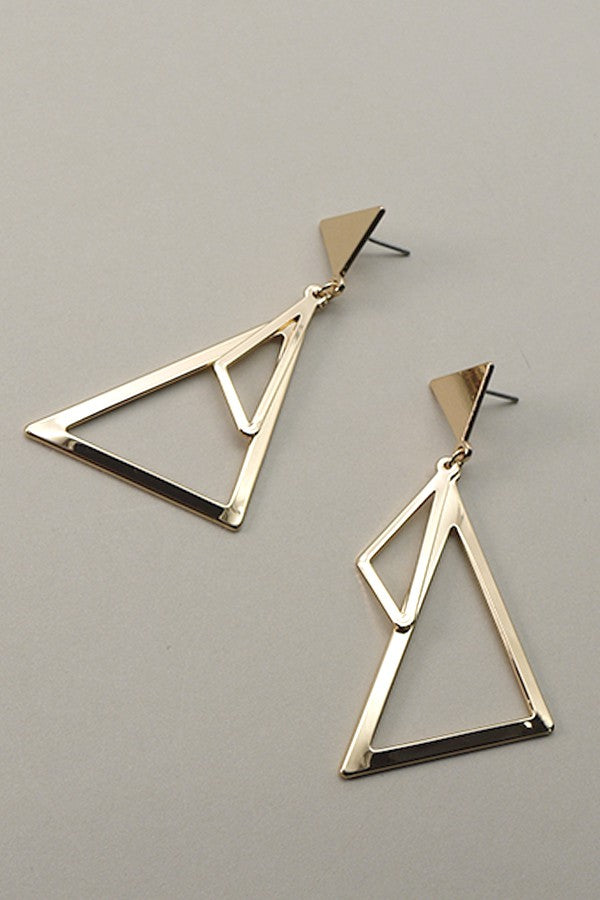 DOUBLE AZTEC DROP EARRINGS | 31E23293