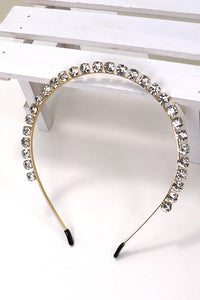 CRYSTAL RHINESTONE HEADBAND HEADBAND  | 40HB115