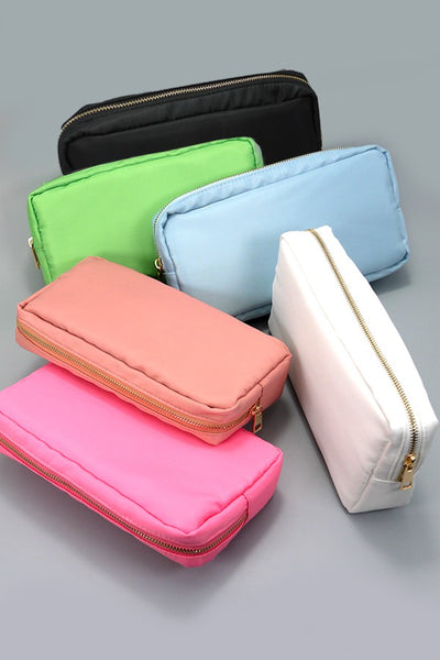 CLASSIC PLAIN SMALL MAKEUP POUCH | 40P508