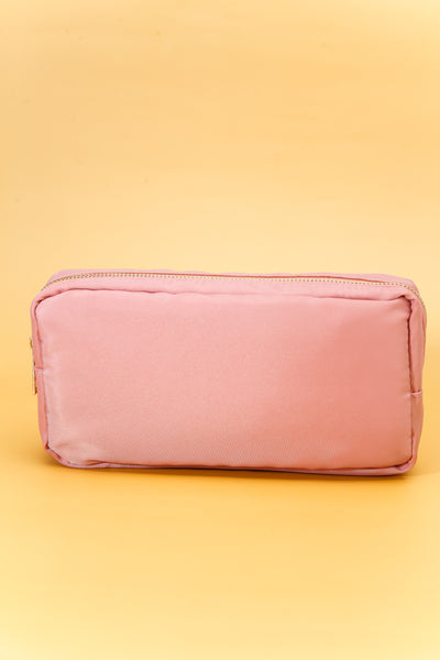 CLASSIC PLAIN SMALL MAKEUP POUCH | 40P508