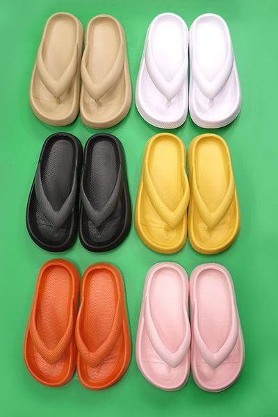 NON SLIP EVA COMFY CLOUD SLIDES SLIPPERS | 40SP013