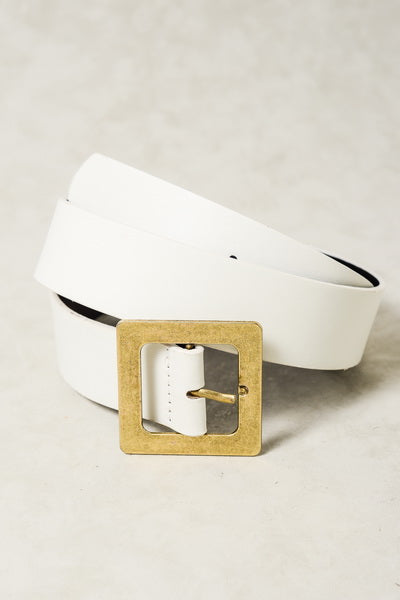 CLASSIC OVERSIZED SQUARE BUCKLE BELTS | 40BT604