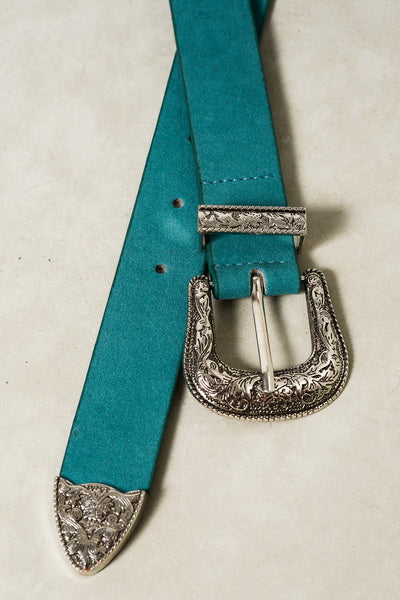 CLASSIC WESTERN DESIGNED BUCKLE BELT  | 40BT601