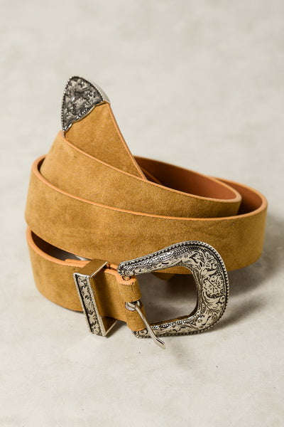 CLASSIC WESTERN DESIGNED BUCKLE BELT  | 40BT601